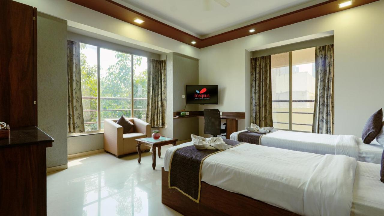 Magnus Vosiv Suites Kalyani Nagar Púna Exteriér fotografie